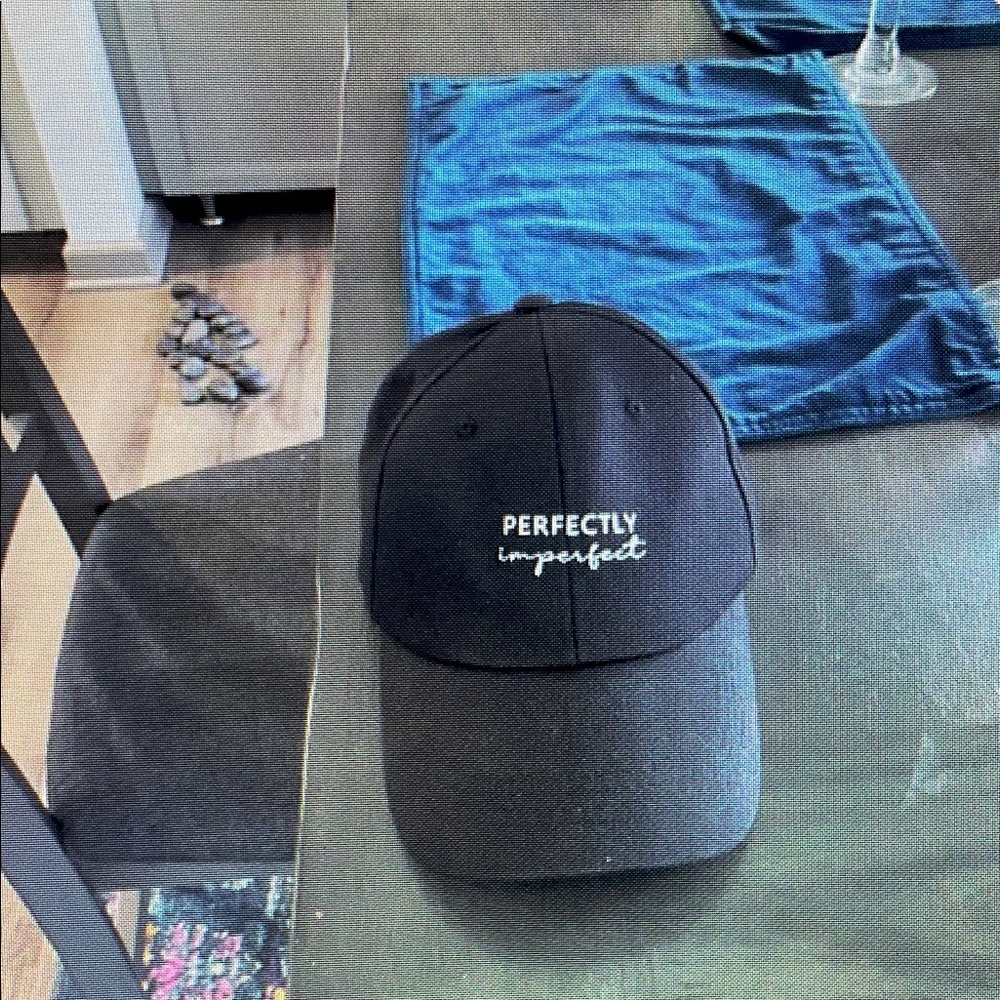 Perfectly Imperfect Black Cap